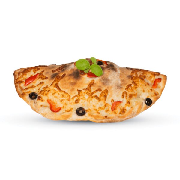 Pizza Calzone, Salami, Schinken, Pilze