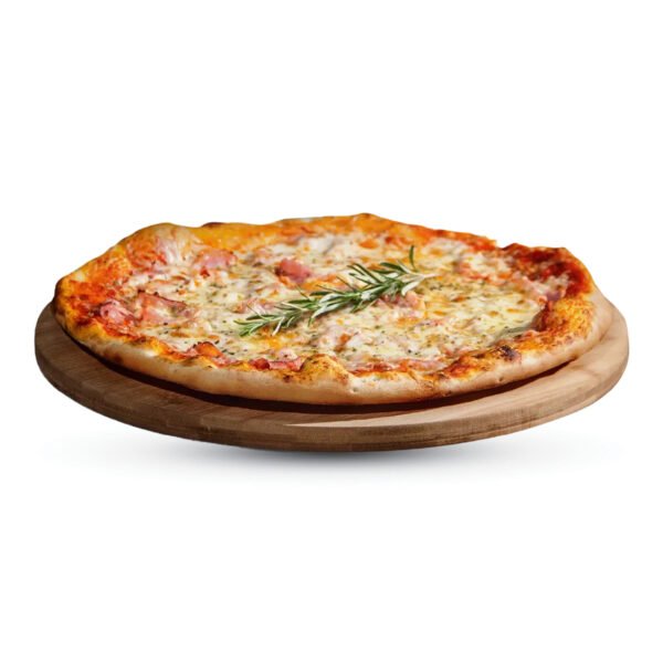 Pizza Putenschinken und Pilze